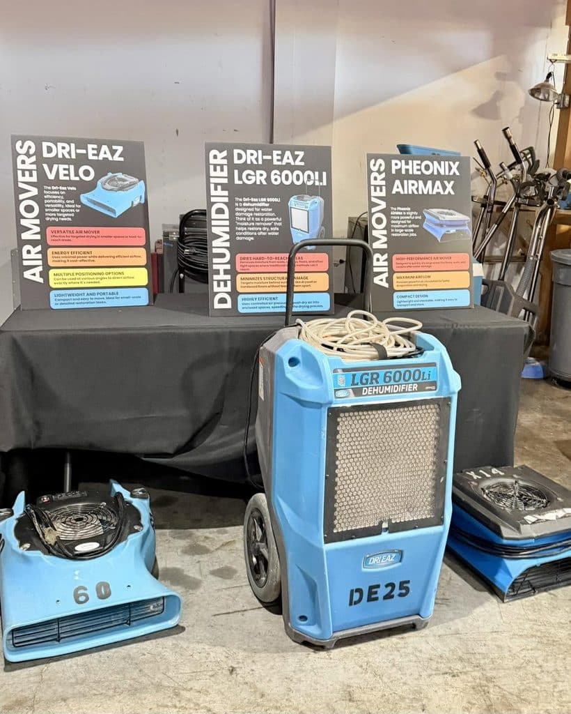 dehumidifier | 5-Step Water Damage Checklist: Action Steps and Tips
